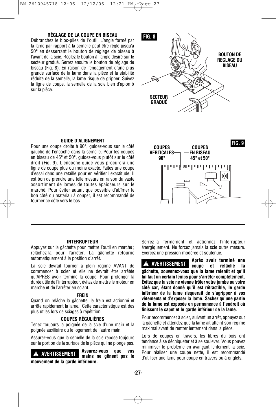 Bosch 1671 User Manual | Page 27 / 48