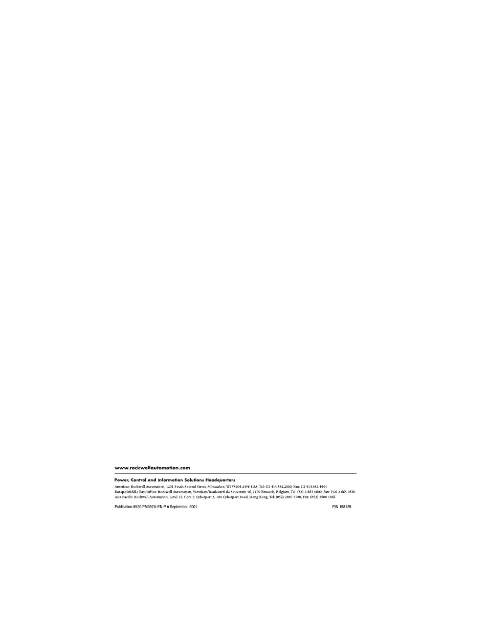 Rockwell Automation 8520 9/PC CNC Tool Path Graphics Programming Manual User Manual | Page 24 / 24