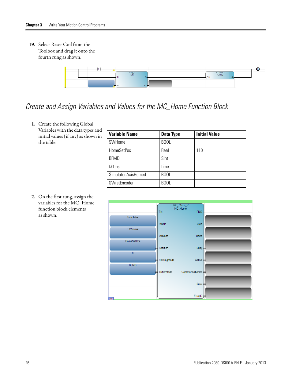 Rockwell Automation 2080-LC50 Getting Started with Motion Control Using a Simulated Axis User Manual | Page 36 / 82