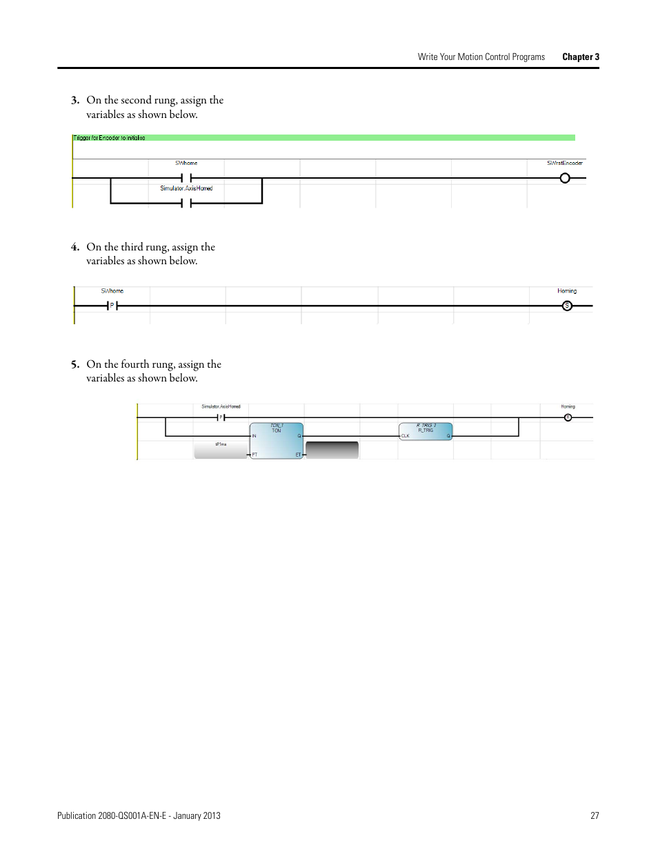 Rockwell Automation 2080-LC50 Getting Started with Motion Control Using a Simulated Axis User Manual | Page 37 / 82