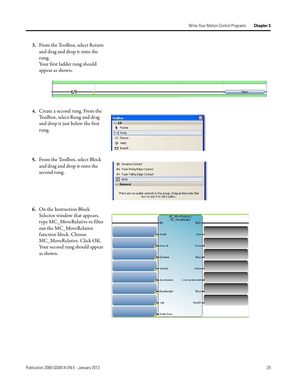 Rockwell Automation 2080-LC50 Getting Started with Motion Control Using a Simulated Axis User Manual | Page 39 / 82