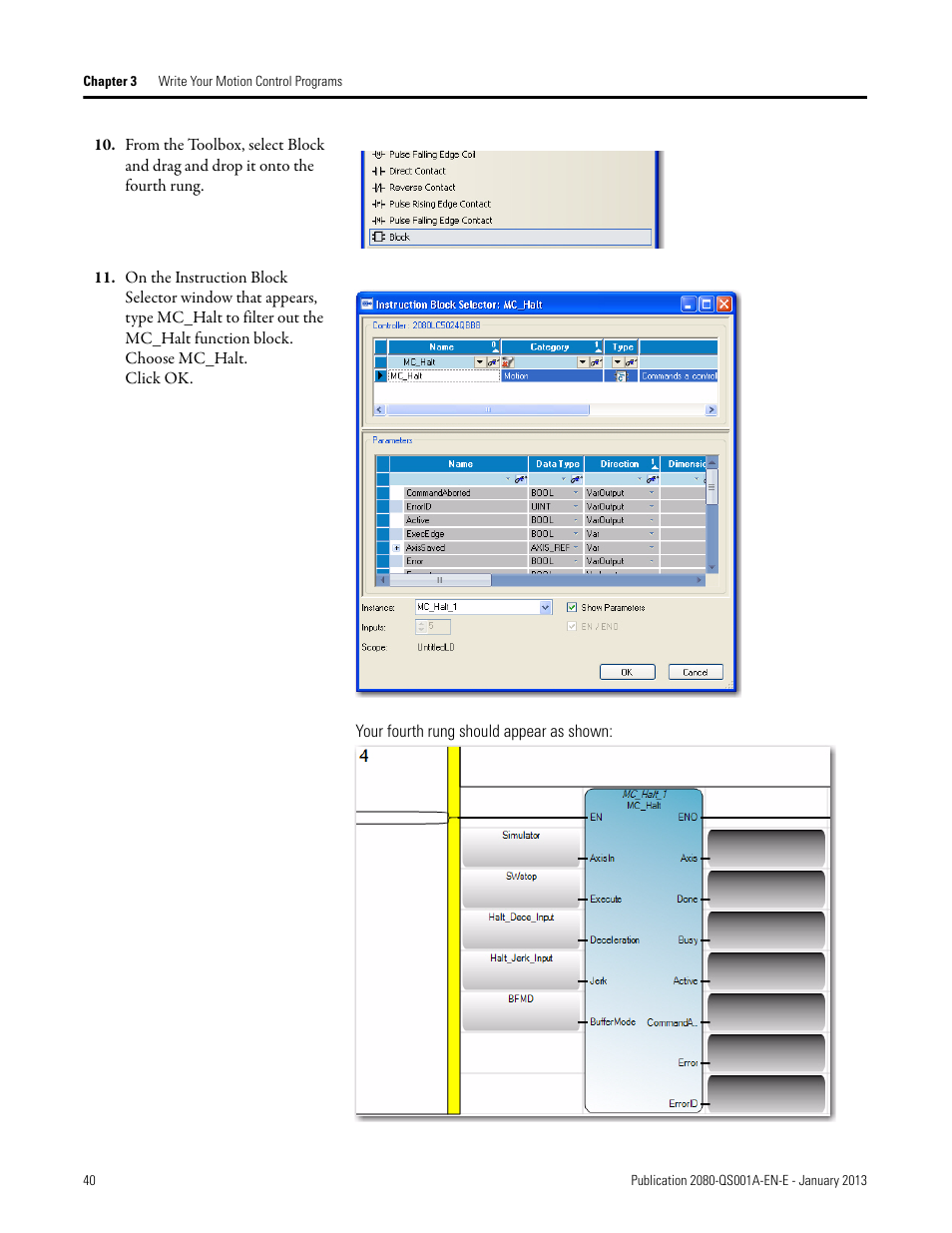Rockwell Automation 2080-LC50 Getting Started with Motion Control Using a Simulated Axis User Manual | Page 50 / 82