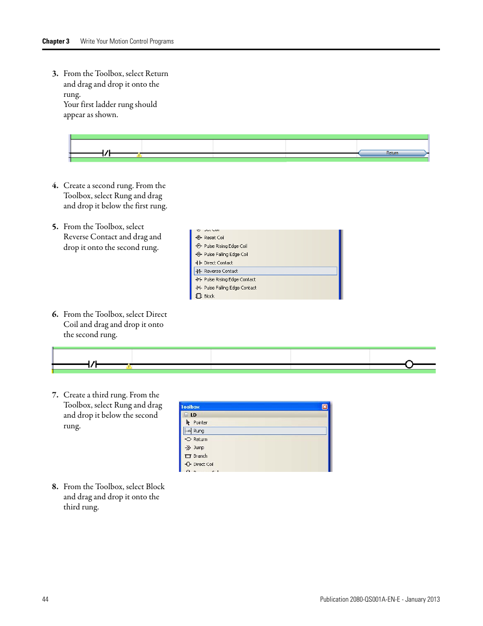 Rockwell Automation 2080-LC50 Getting Started with Motion Control Using a Simulated Axis User Manual | Page 54 / 82