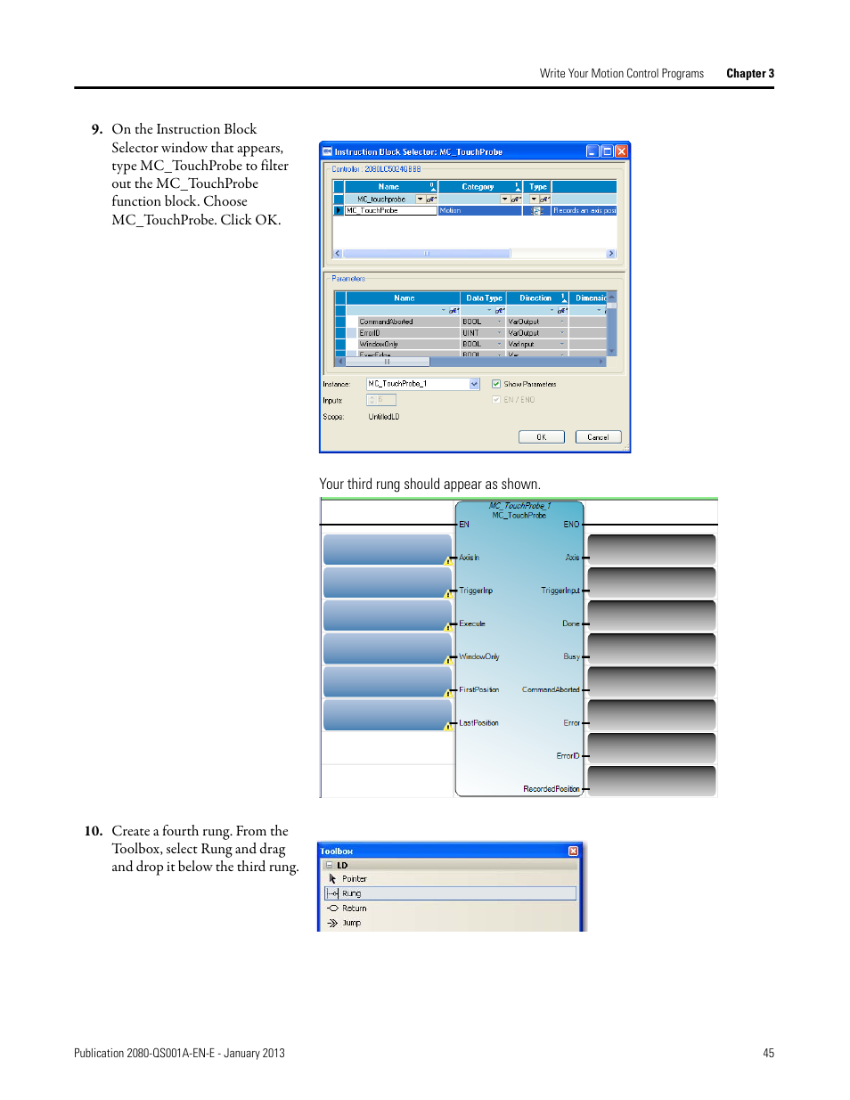 Rockwell Automation 2080-LC50 Getting Started with Motion Control Using a Simulated Axis User Manual | Page 55 / 82