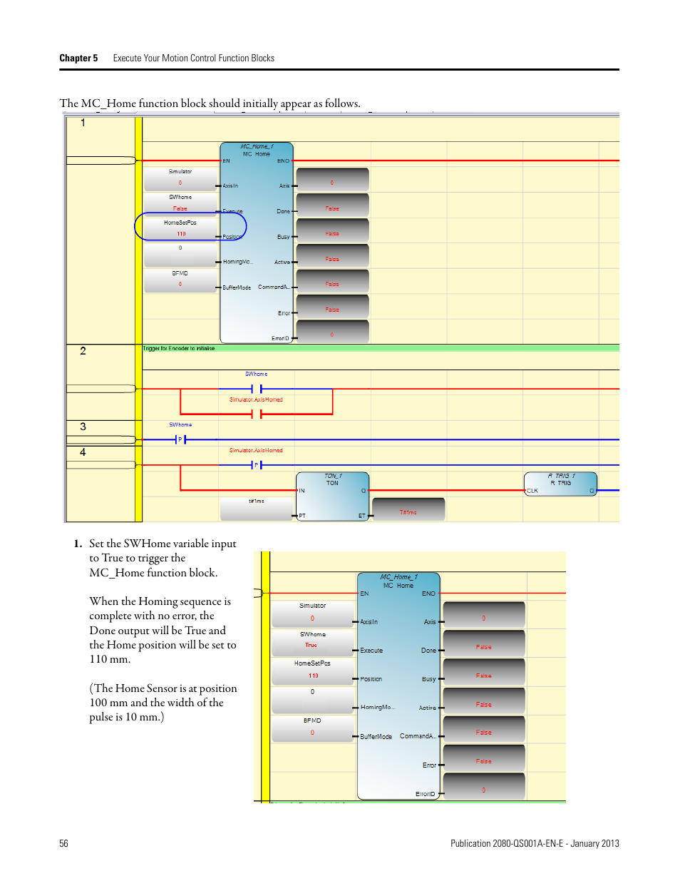 Rockwell Automation 2080-LC50 Getting Started with Motion Control Using a Simulated Axis User Manual | Page 66 / 82