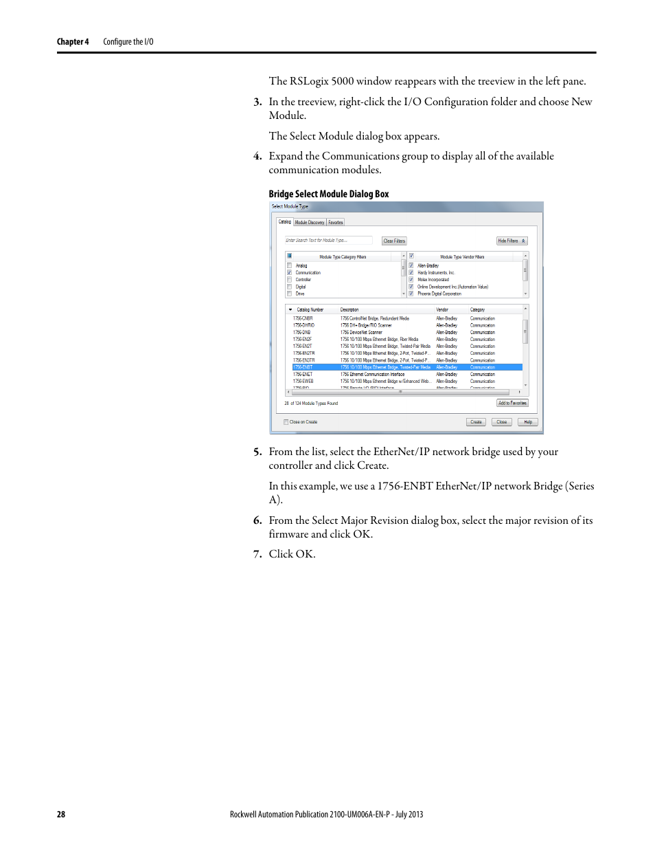 Rockwell Automation 2100-ENET CENTERLINE 2100 Motor Control Centers EtherNet/IP Network Adapter User Manual | Page 28 / 76