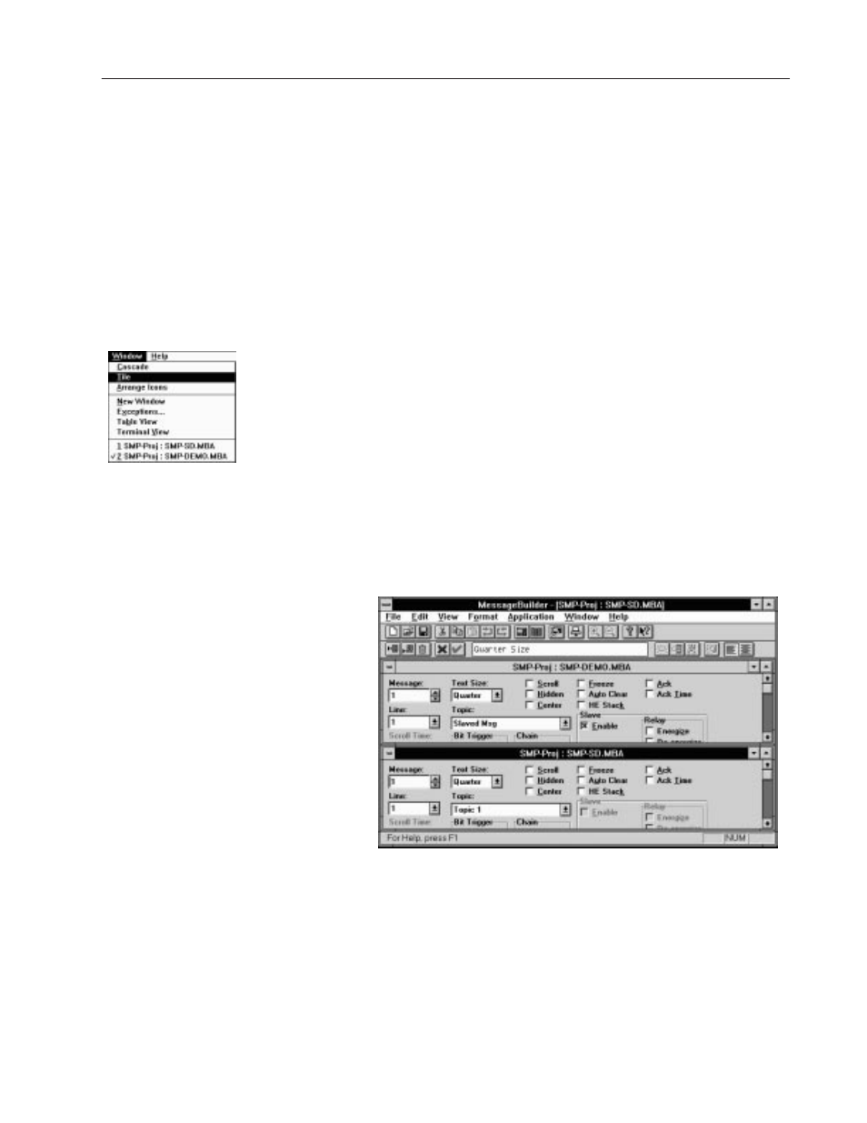 Rockwell Automation 2706-MB1 MESSAGEVIEW 421 SOFTWARE MANUAL User Manual | Page 116 / 328