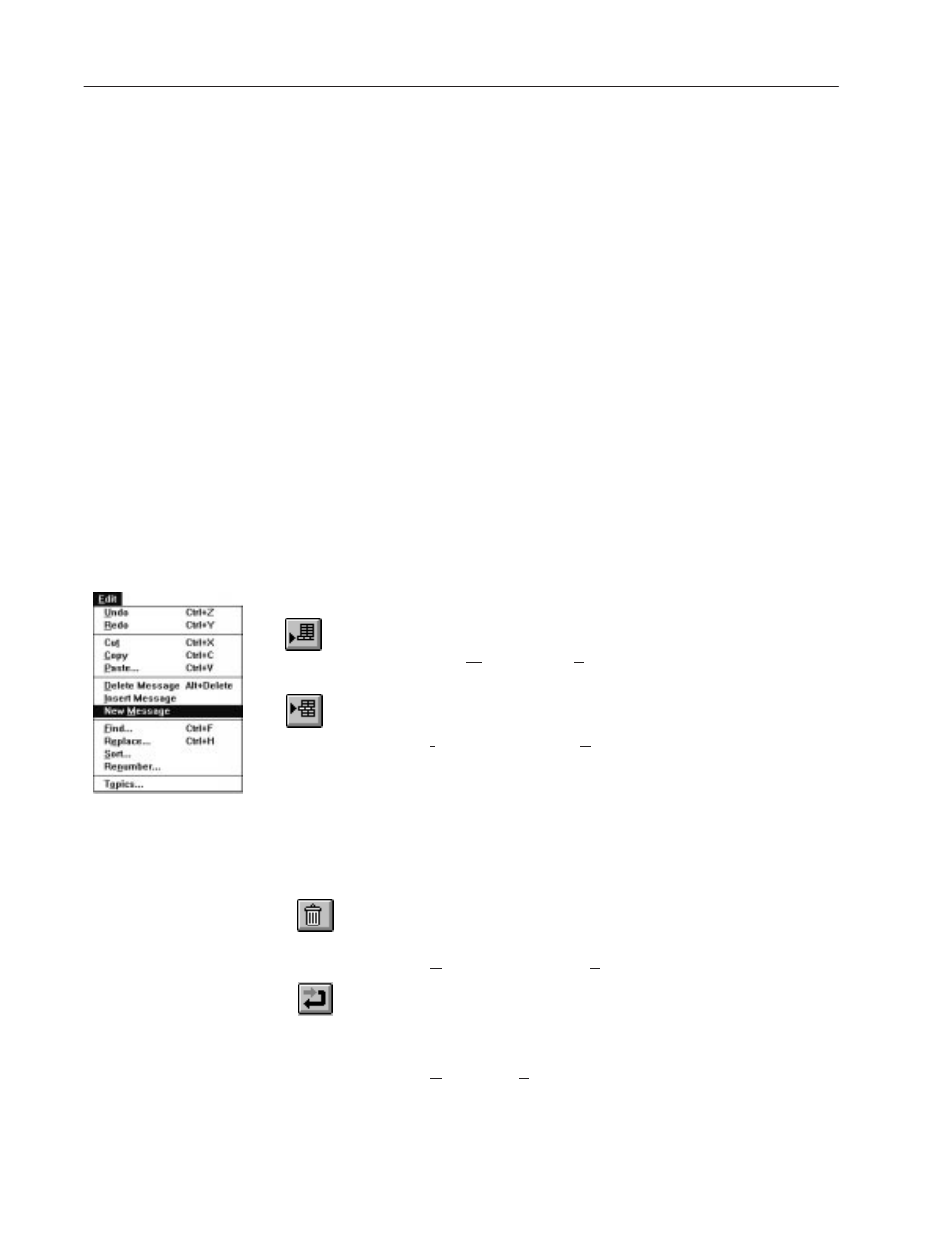 Working with messages | Rockwell Automation 2706-MB1 MESSAGEVIEW 421 SOFTWARE MANUAL User Manual | Page 123 / 328