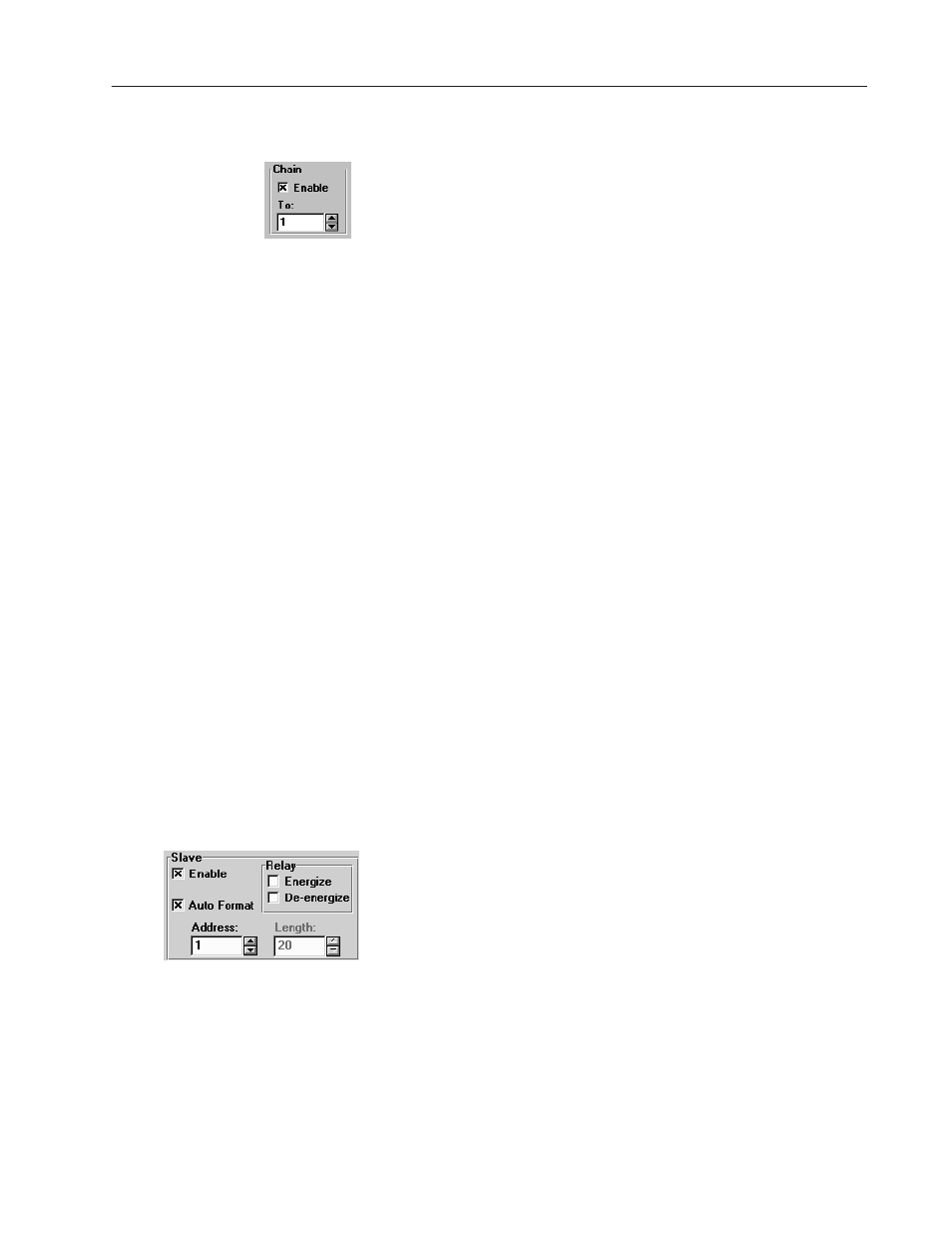 Slaving | Rockwell Automation 2706-MB1 MESSAGEVIEW 421 SOFTWARE MANUAL User Manual | Page 162 / 328