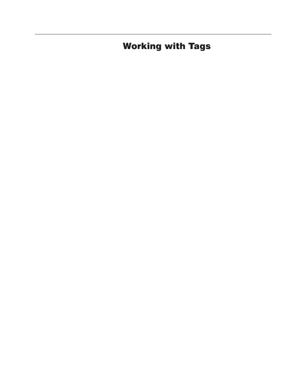 8 - working with tags, Using the tag editor, Working with tags | Chapter | Rockwell Automation 2706-MB1 MESSAGEVIEW 421 SOFTWARE MANUAL User Manual | Page 178 / 328