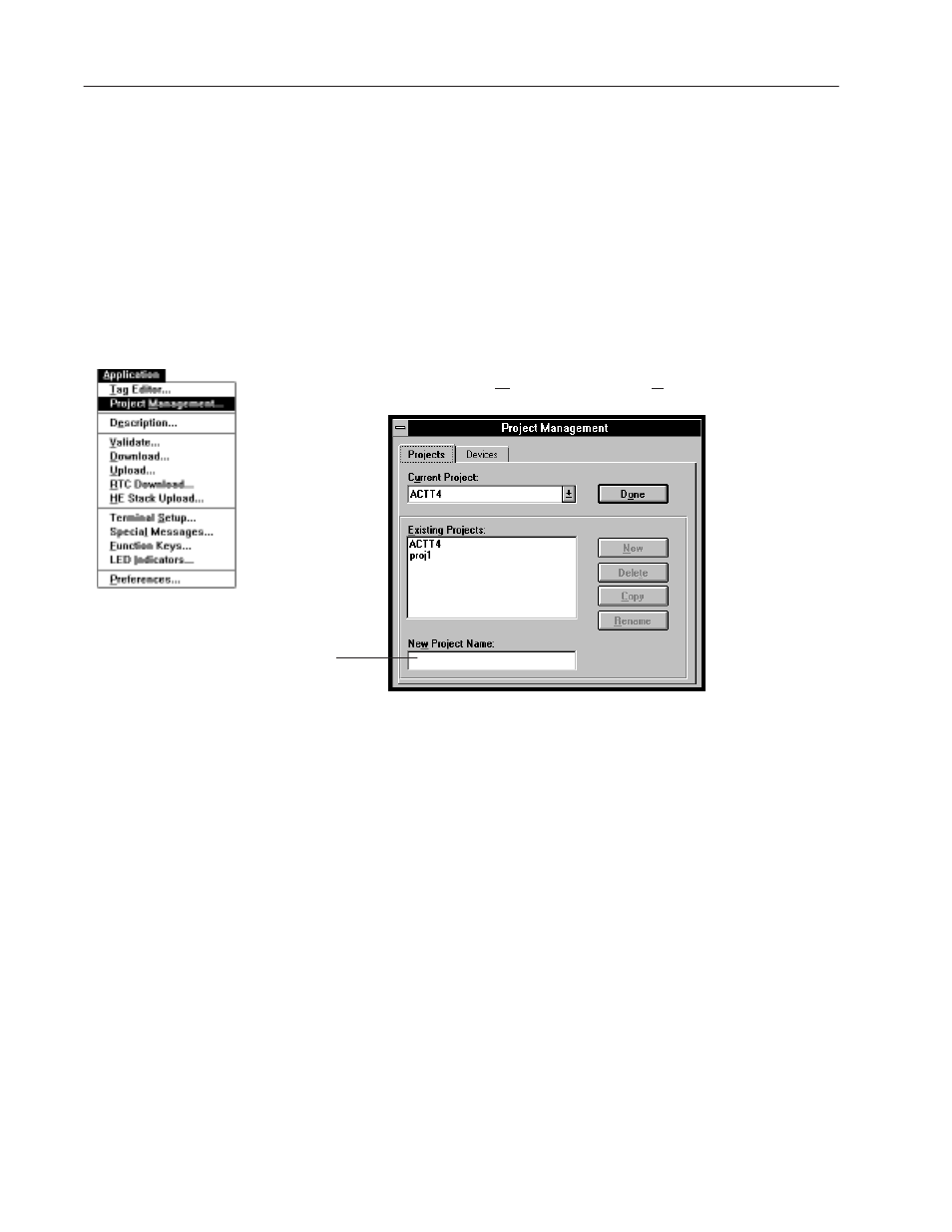 Managing projects | Rockwell Automation 2706-MB1 MESSAGEVIEW 421 SOFTWARE MANUAL User Manual | Page 201 / 328