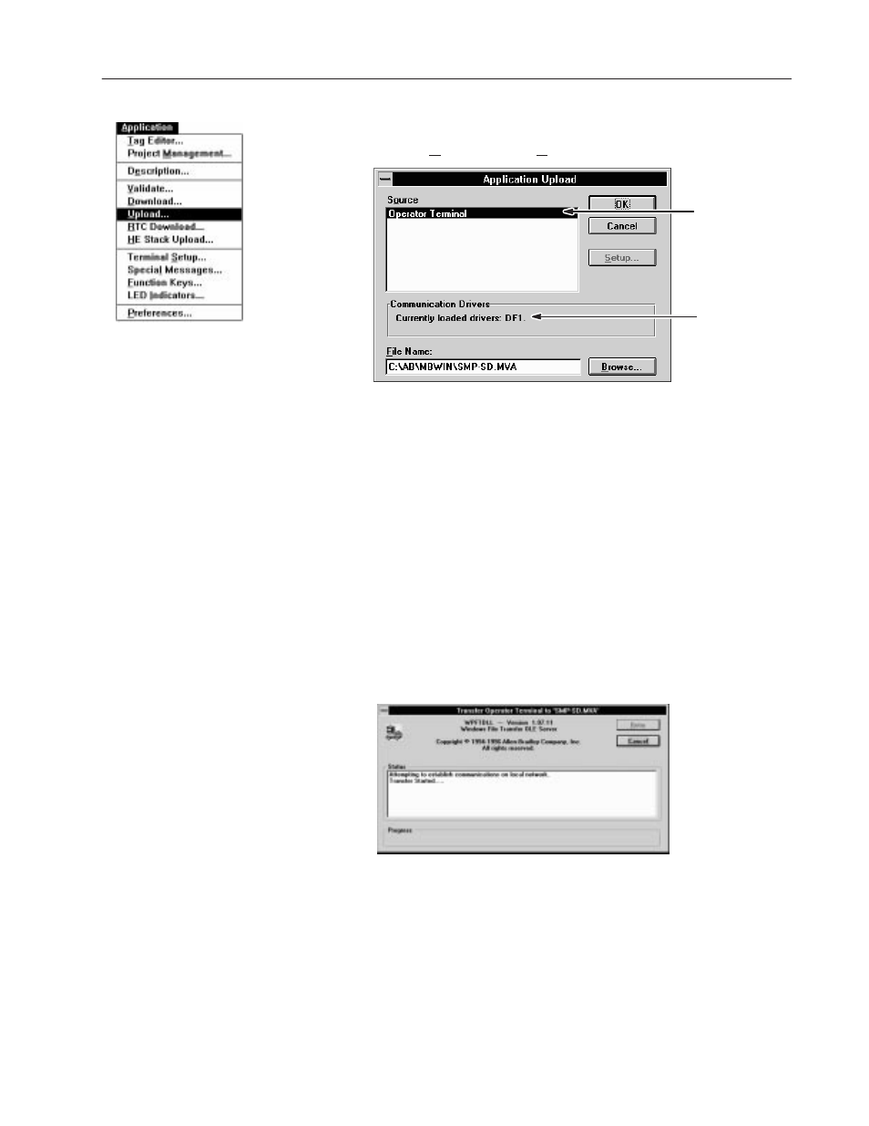 Rockwell Automation 2706-MB1 MESSAGEVIEW 421 SOFTWARE MANUAL User Manual | Page 247 / 328