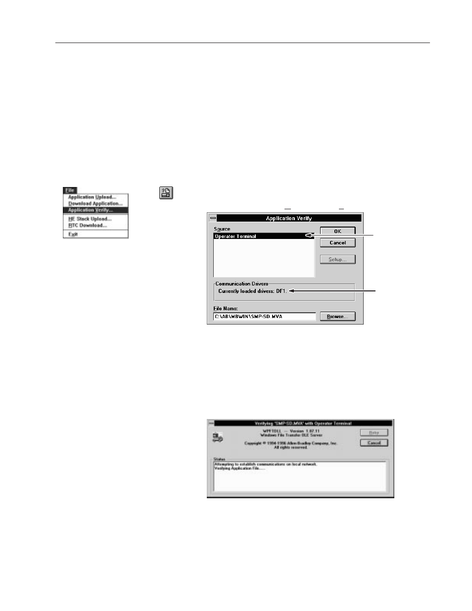 Rockwell Automation 2706-MB1 MESSAGEVIEW 421 SOFTWARE MANUAL User Manual | Page 253 / 328