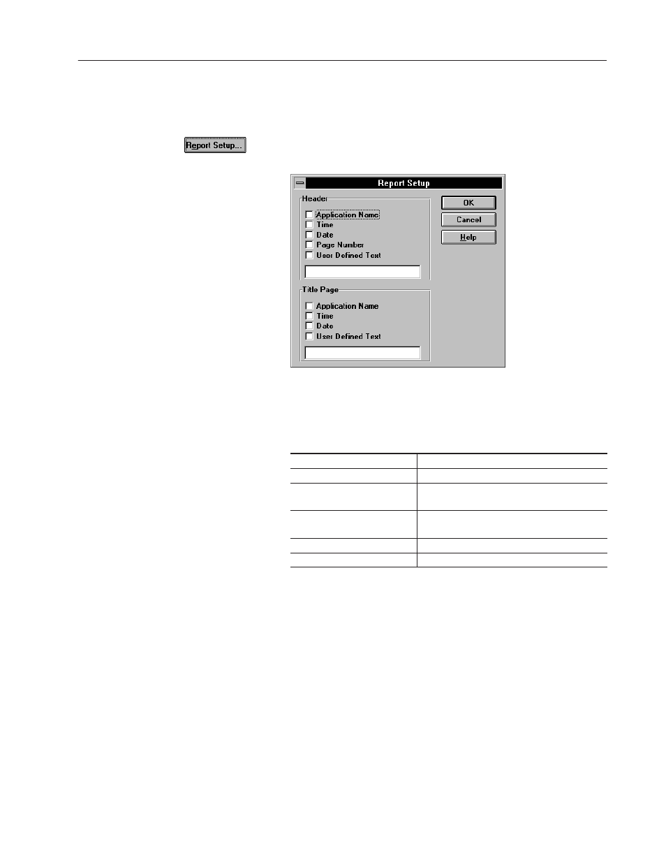 Changing the report setup | Rockwell Automation 2706-MB1 MESSAGEVIEW 421 SOFTWARE MANUAL User Manual | Page 257 / 328
