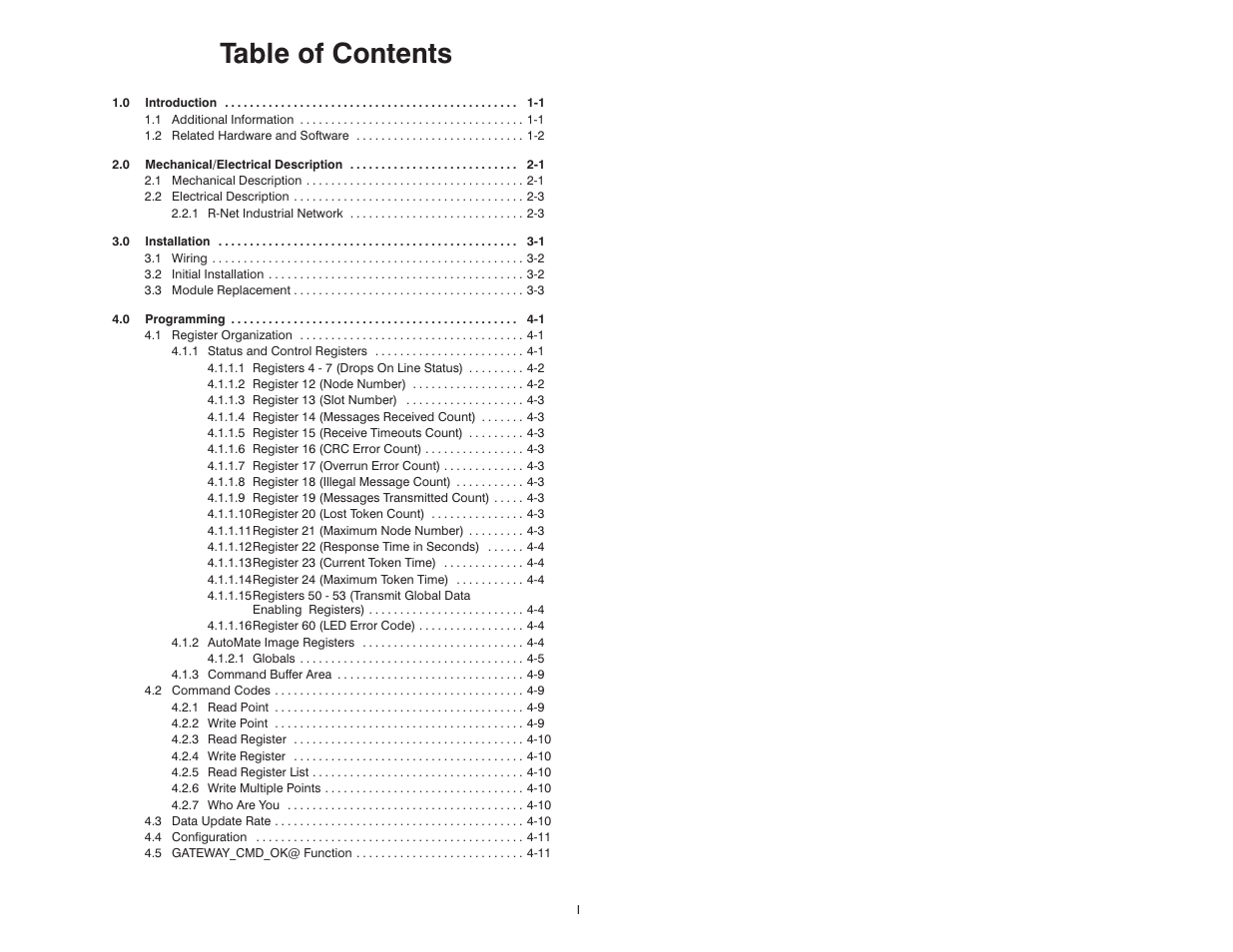 Rockwell Automation AutoMax R-Net Processor Module User Manual | Page 3 / 42