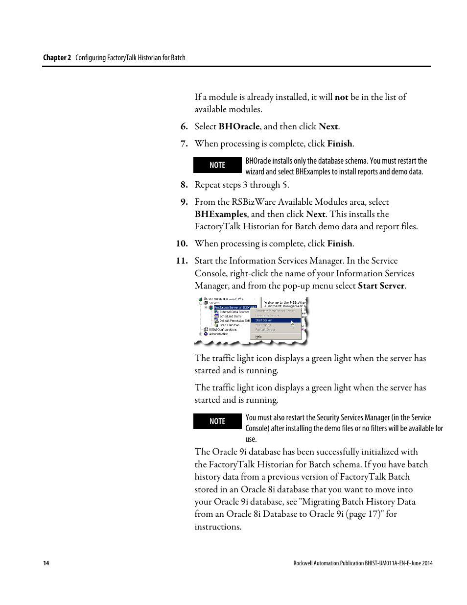 Rockwell Automation FactoryTalk Historian Classic for Batch User Guide User Manual | Page 14 / 74