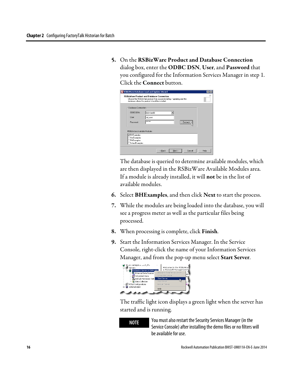 Rockwell Automation FactoryTalk Historian Classic for Batch User Guide User Manual | Page 16 / 74