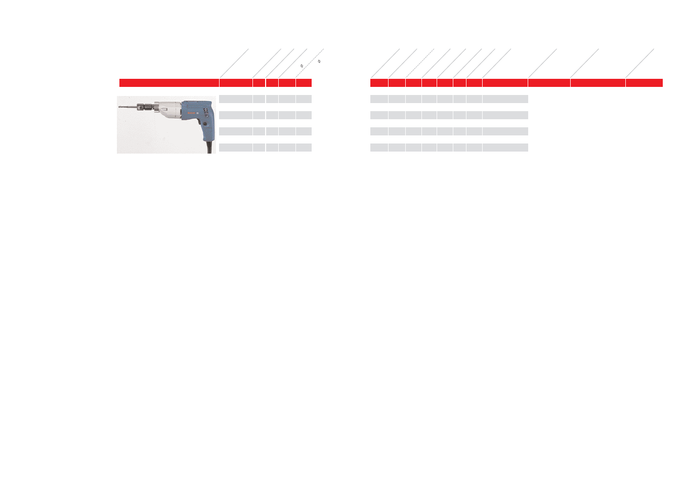 Tappe rs, Tappers for threads up to 8 mm in diameter | Bosch 1375-01 User Manual | Page 27 / 39