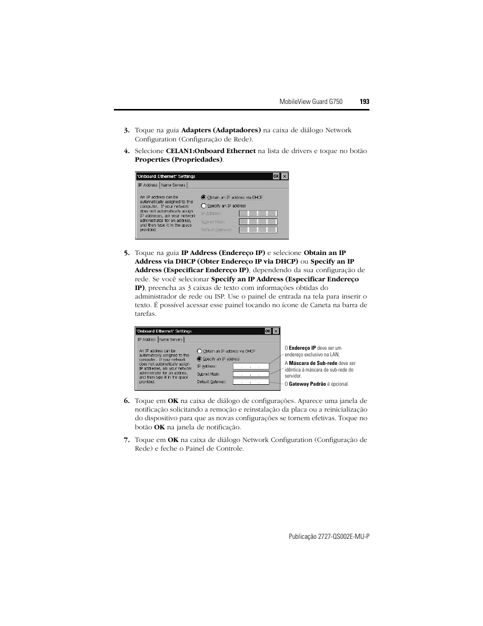 Rockwell Automation 2727-G7P20D1Q7 MobileView Guard G750 Quick Start User Manual | Page 193 / 204