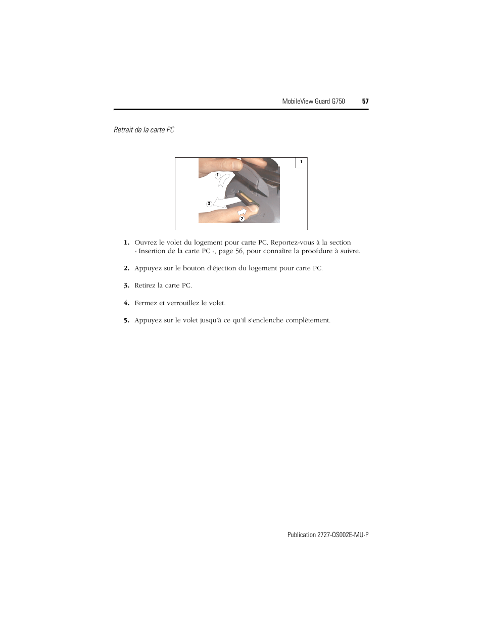 Rockwell Automation 2727-G7P20D1Q7 MobileView Guard G750 Quick Start User Manual | Page 57 / 204