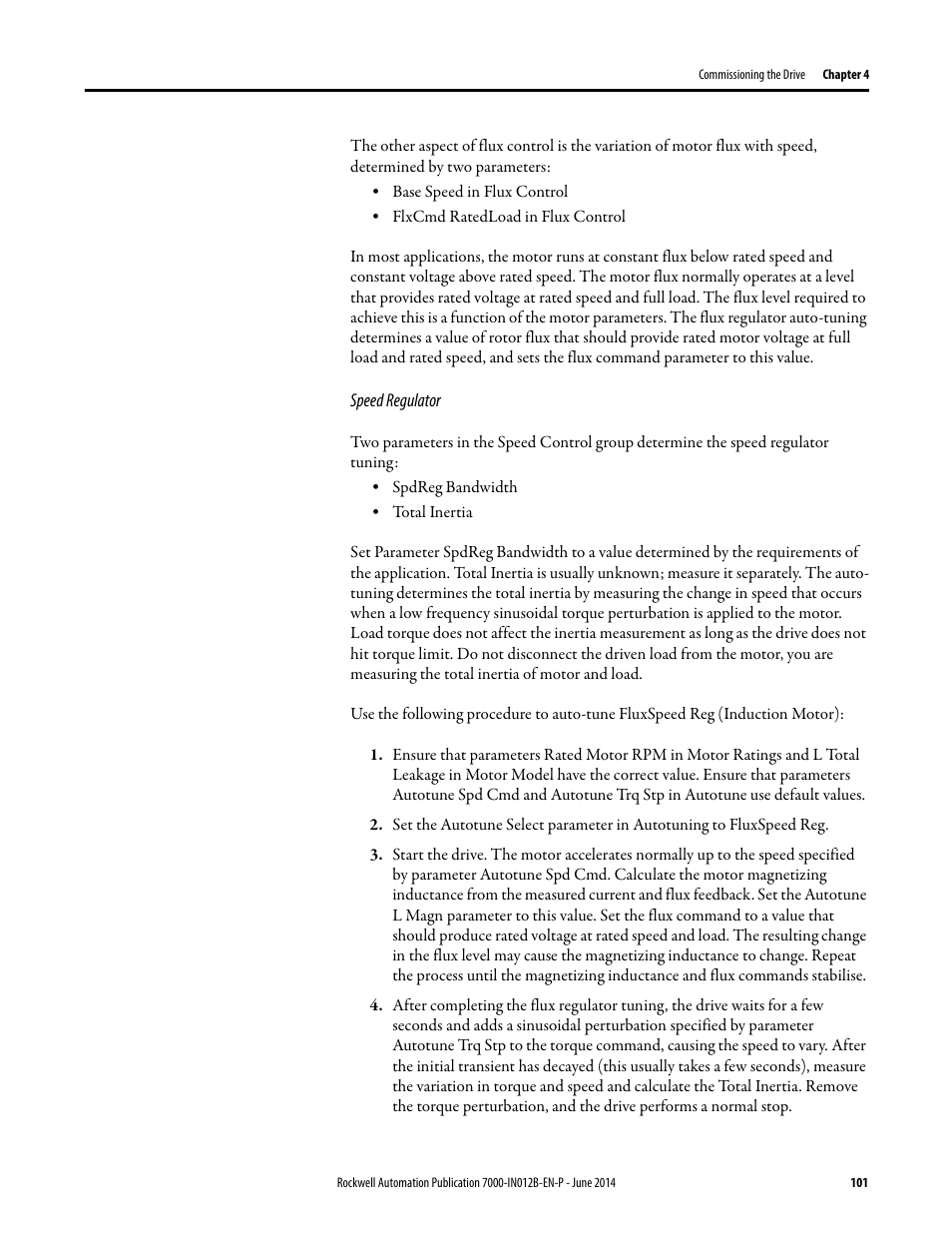 Rockwell Automation 7000 PowerFlex Medium Voltage AC Drive (B Frame) Commissioning - ForGe Control User Manual | Page 101 / 138