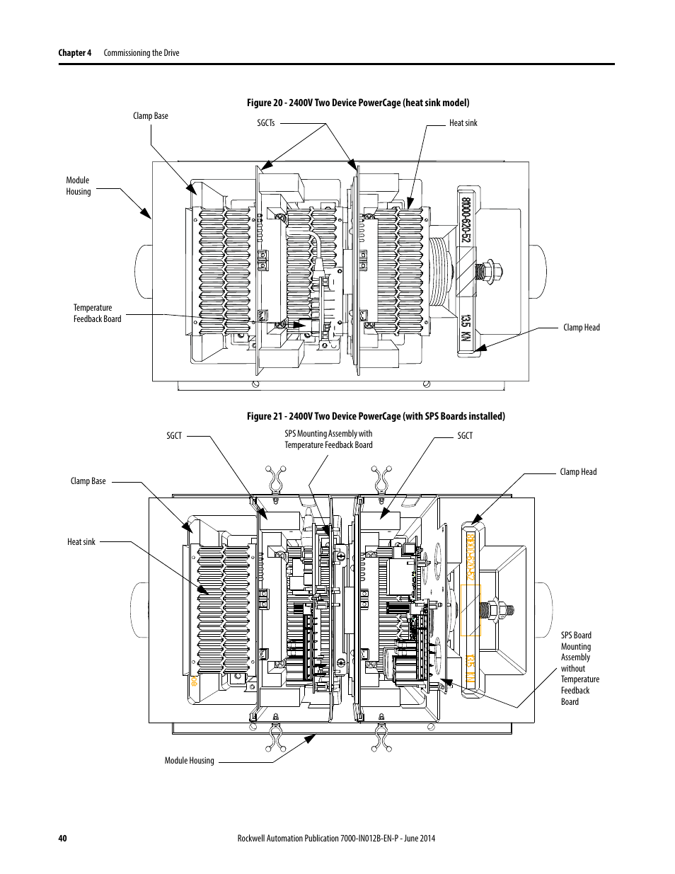 Rockwell Automation 7000 PowerFlex Medium Voltage AC Drive (B Frame) Commissioning - ForGe Control User Manual | Page 40 / 138