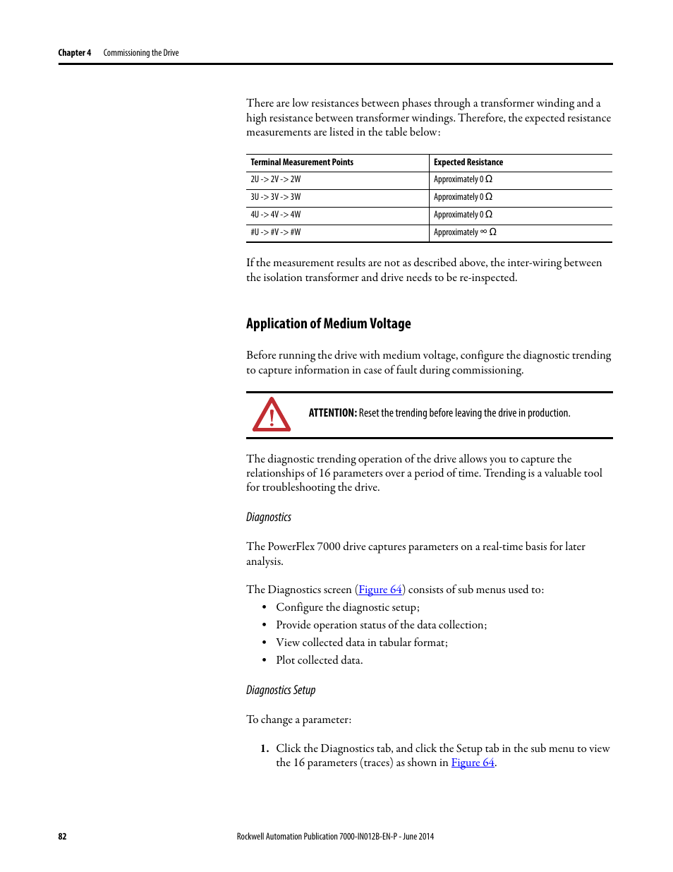 Application of medium voltage | Rockwell Automation 7000 PowerFlex Medium Voltage AC Drive (B Frame) Commissioning - ForGe Control User Manual | Page 82 / 138
