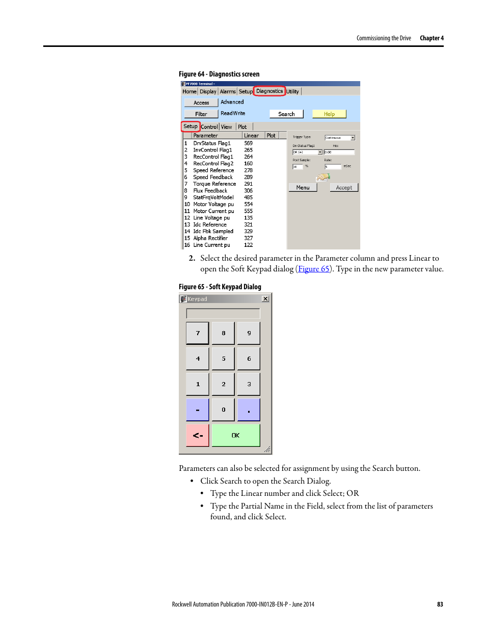 Figure 64 | Rockwell Automation 7000 PowerFlex Medium Voltage AC Drive (B Frame) Commissioning - ForGe Control User Manual | Page 83 / 138