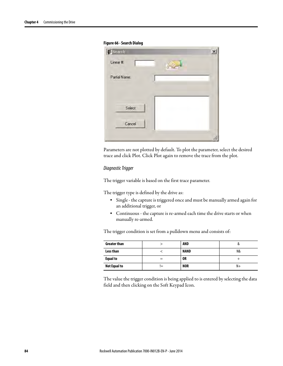 Rockwell Automation 7000 PowerFlex Medium Voltage AC Drive (B Frame) Commissioning - ForGe Control User Manual | Page 84 / 138