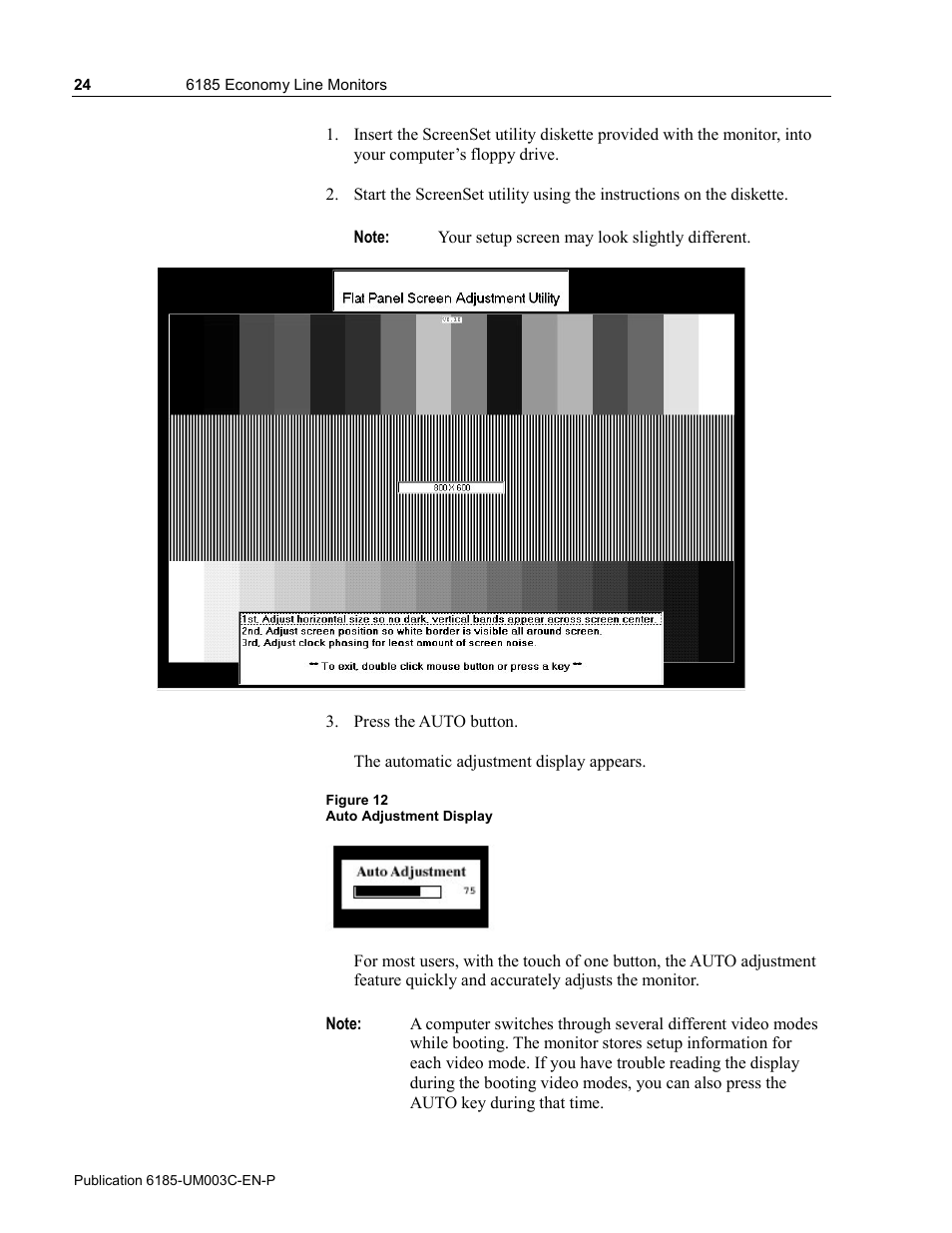 Rockwell Automation 6185-K Economy Line Monitors User Manual User Manual | Page 24 / 48
