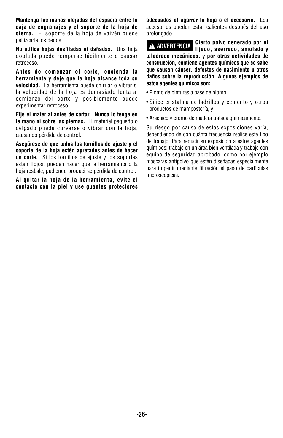 Bosch 1590EVS User Manual | Page 26 / 36