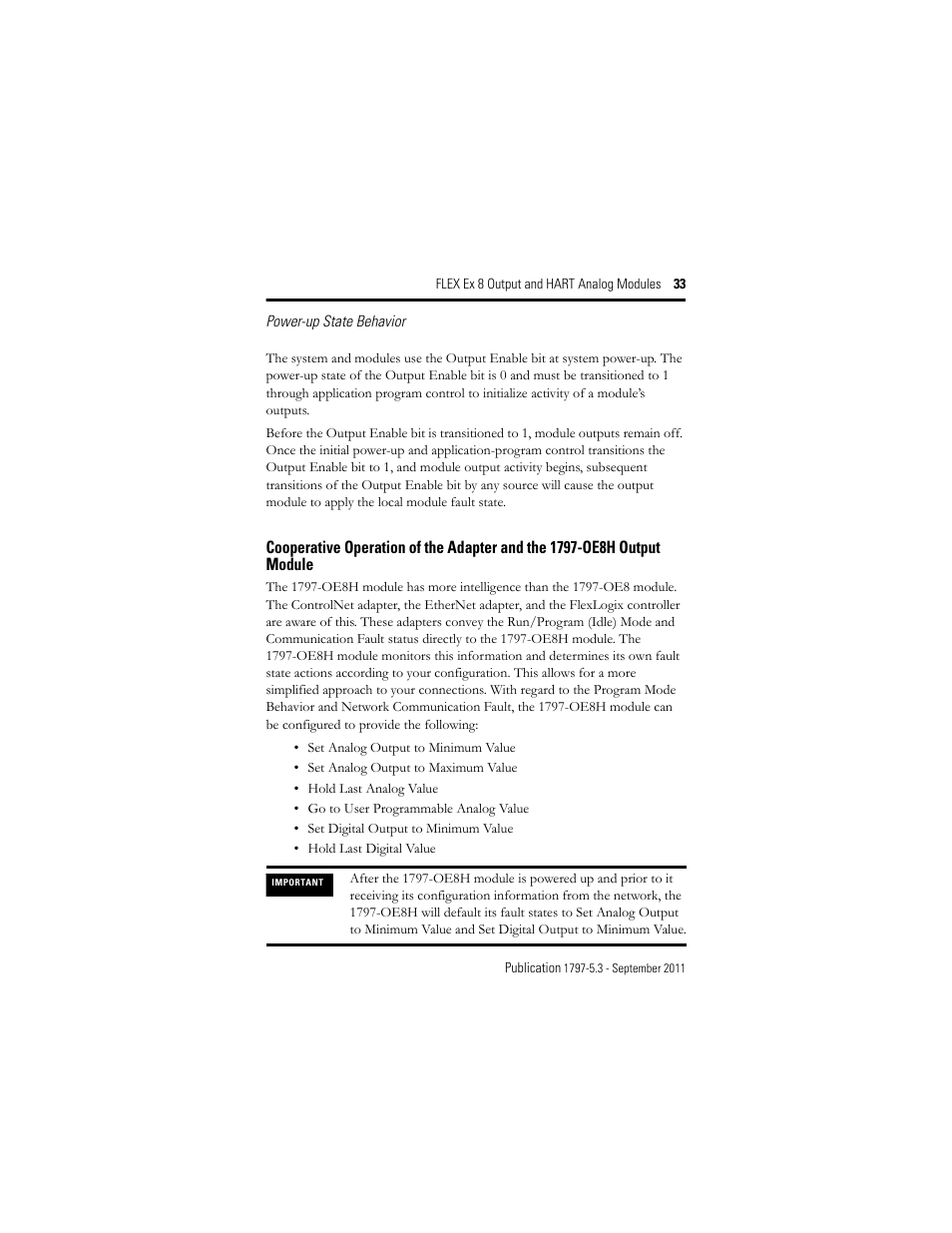 Rockwell Automation 1797-OE8H FLEX Ex 8 Output Analog Modules User Manual | Page 33 / 52