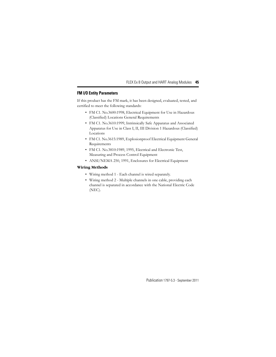 Rockwell Automation 1797-OE8H FLEX Ex 8 Output Analog Modules User Manual | Page 45 / 52