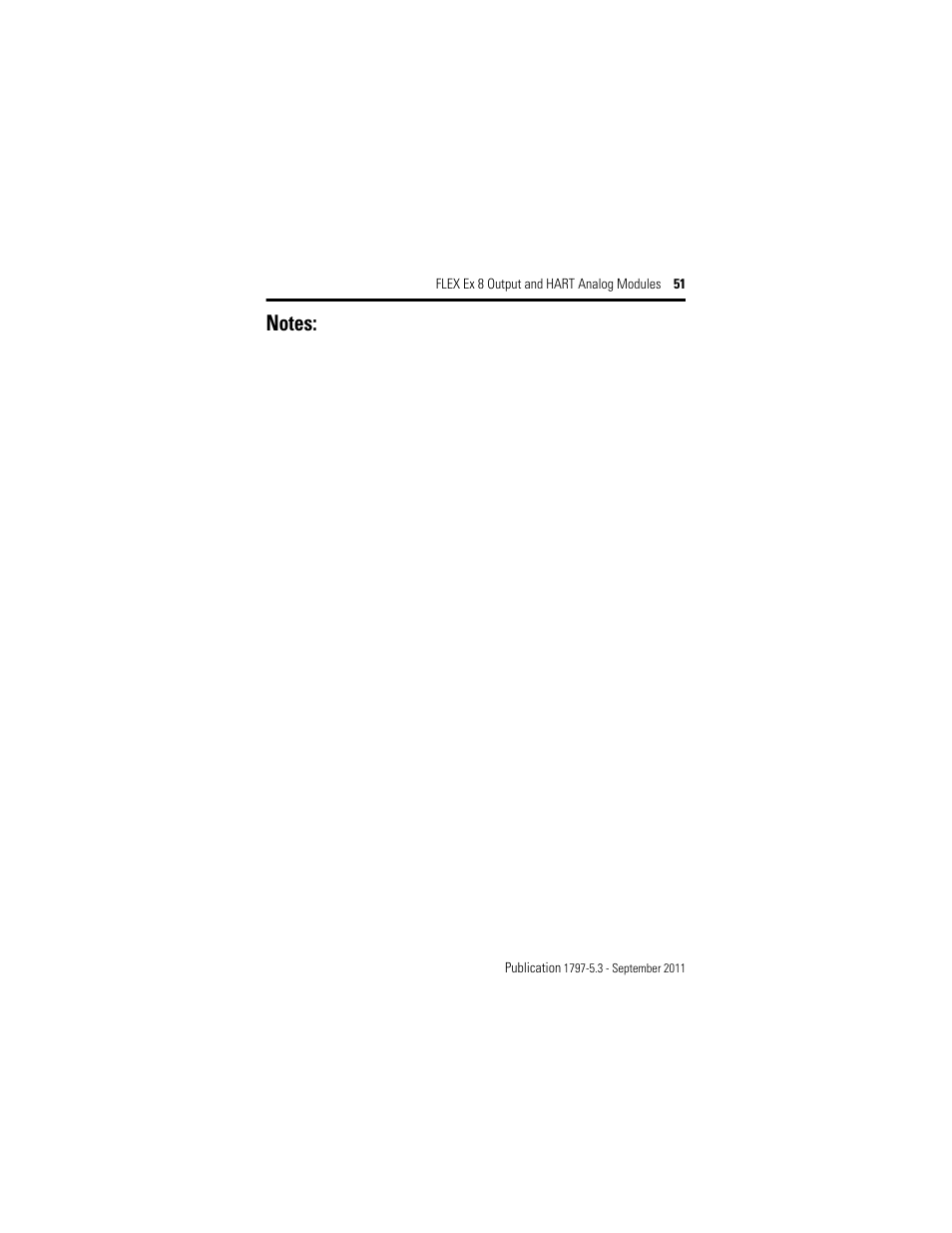 Rockwell Automation 1797-OE8H FLEX Ex 8 Output Analog Modules User Manual | Page 51 / 52