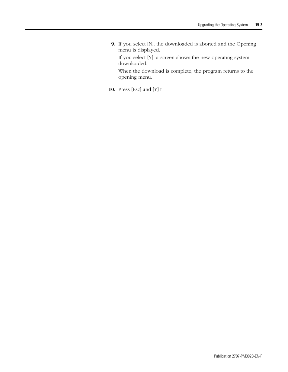 Rockwell Automation 2707-NP2 MICROVIEW SOFTWARE PROGRAMMING MANUAL User Manual | Page 111 / 134