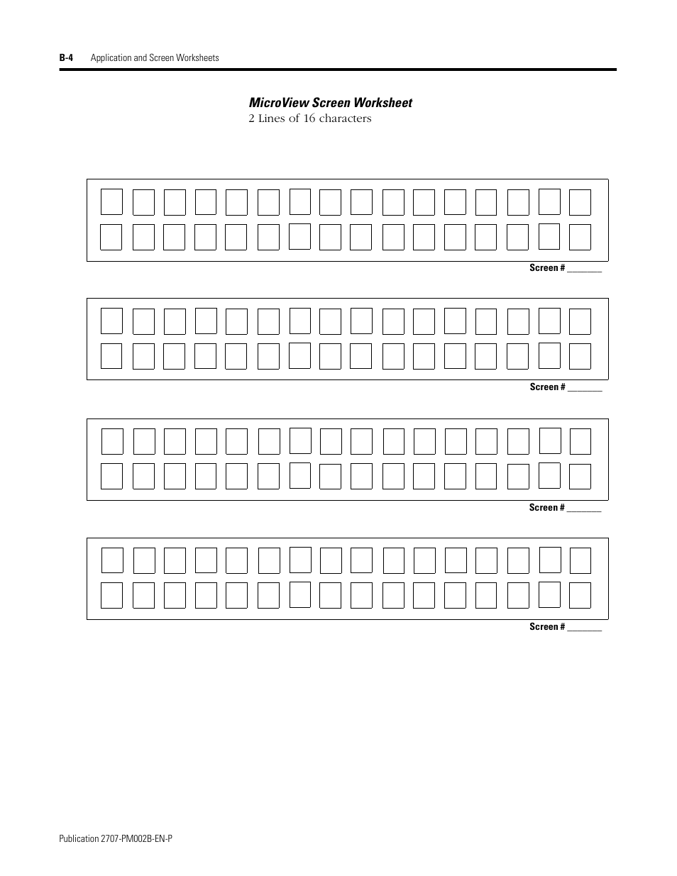 Rockwell Automation 2707-NP2 MICROVIEW SOFTWARE PROGRAMMING MANUAL User Manual | Page 120 / 134