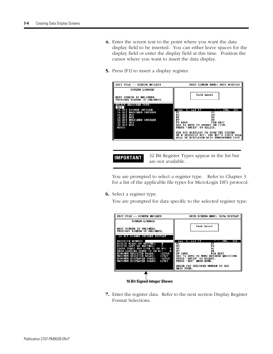 Rockwell Automation 2707-NP2 MICROVIEW SOFTWARE PROGRAMMING MANUAL User Manual | Page 50 / 134