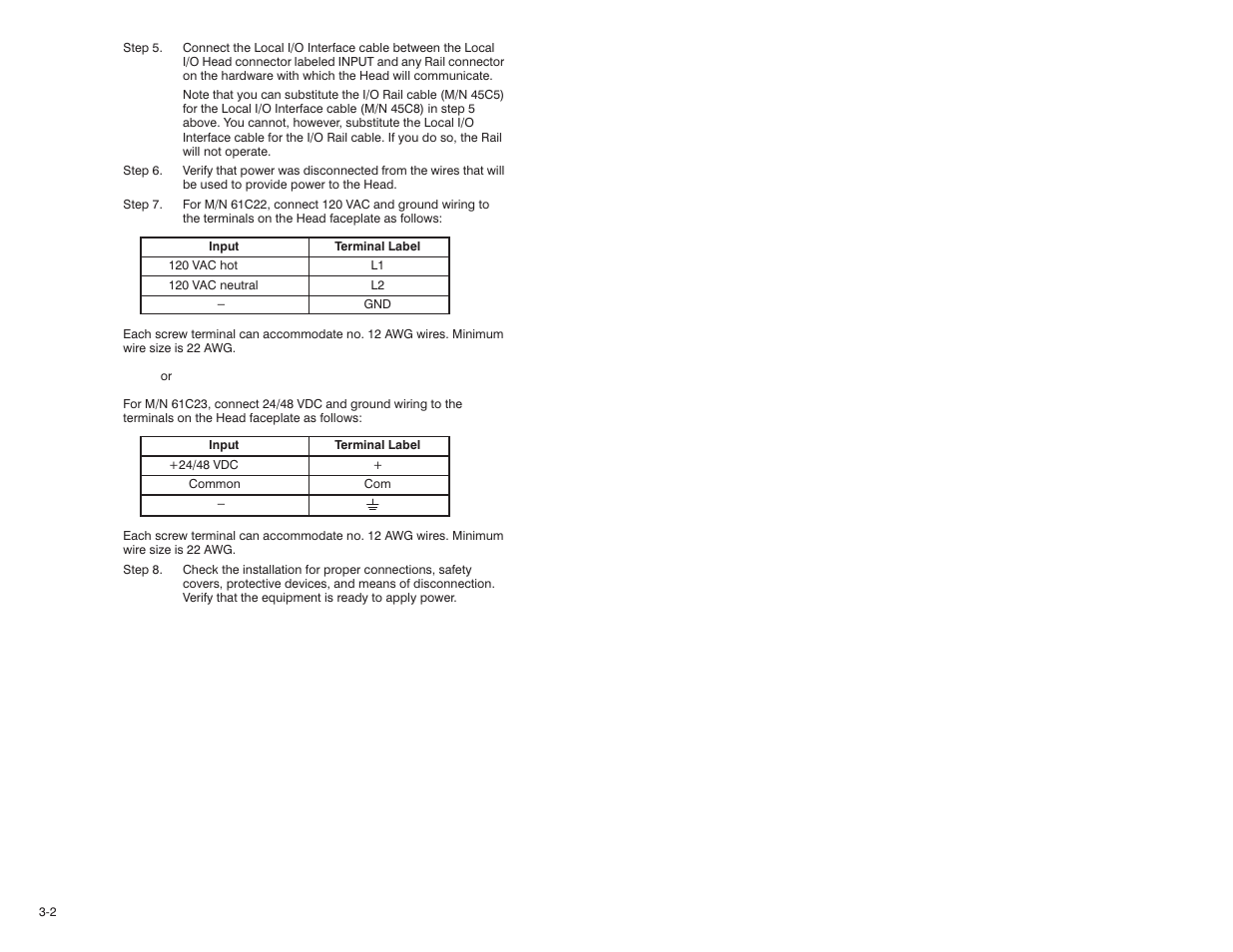 Rockwell Automation 61C23 AutoMate Local I/O Head User Manual | Page 12 / 26