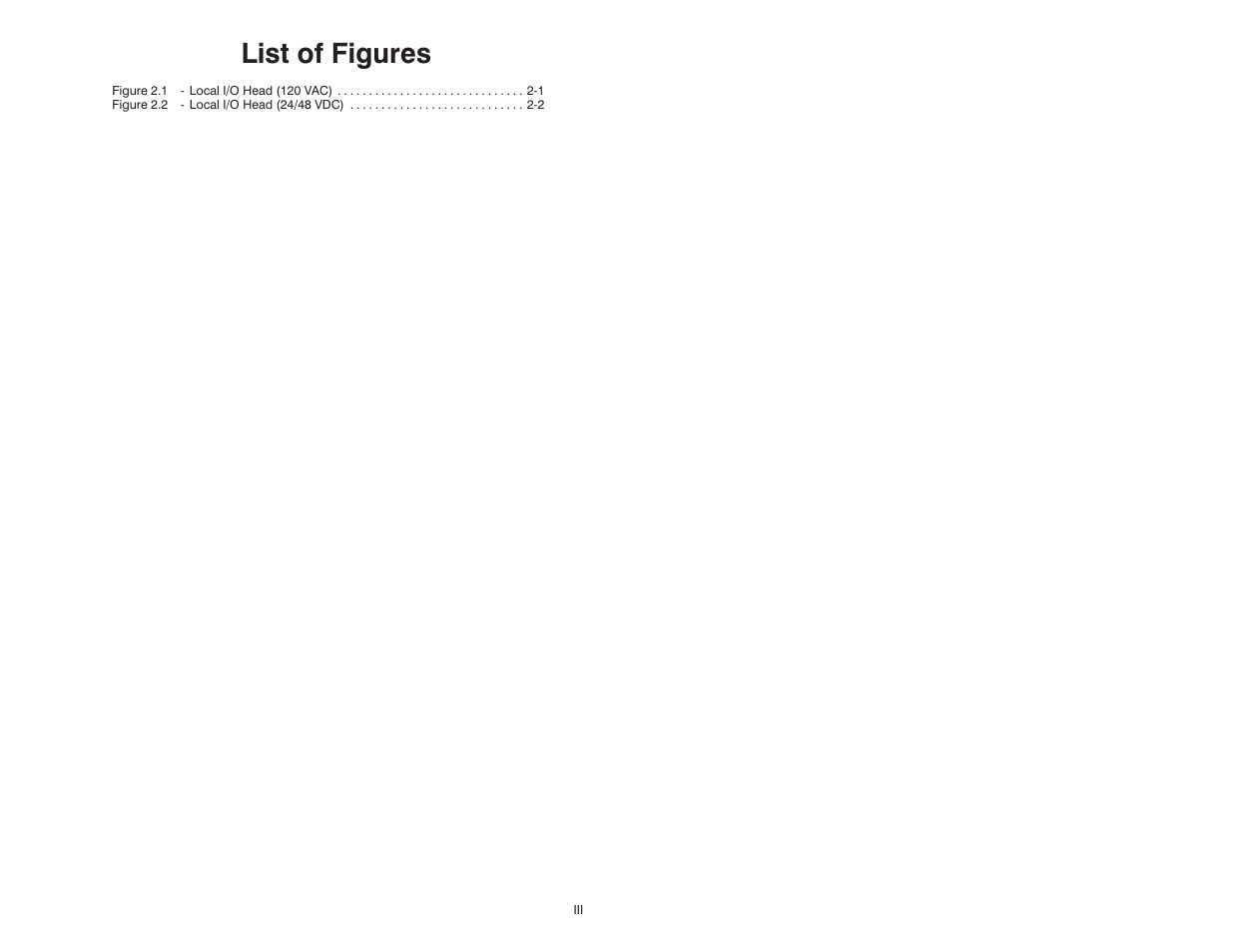 List of figures | Rockwell Automation 61C23 AutoMate Local I/O Head User Manual | Page 5 / 26