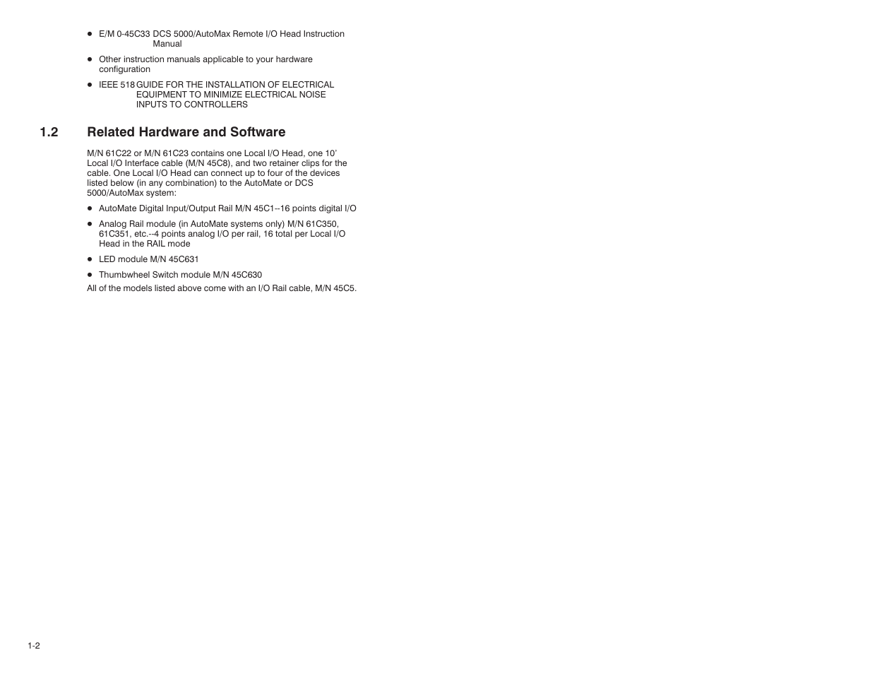 2 related hardware and software | Rockwell Automation 61C23 AutoMate Local I/O Head User Manual | Page 8 / 26