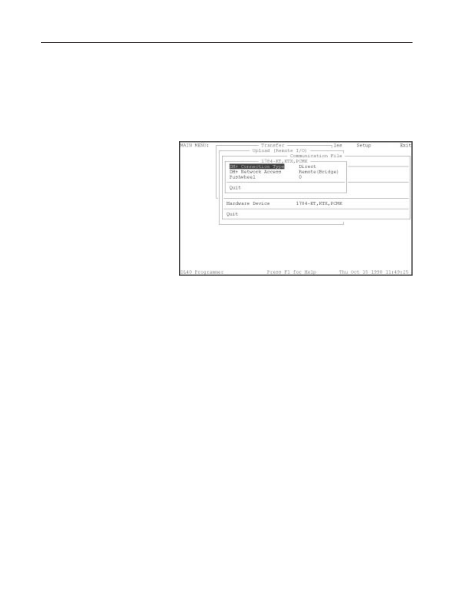 Rockwell Automation 2706-LSW DL40 PLUS OFFLINE PROG.SFTWR.USER MANUAL User Manual | Page 101 / 149