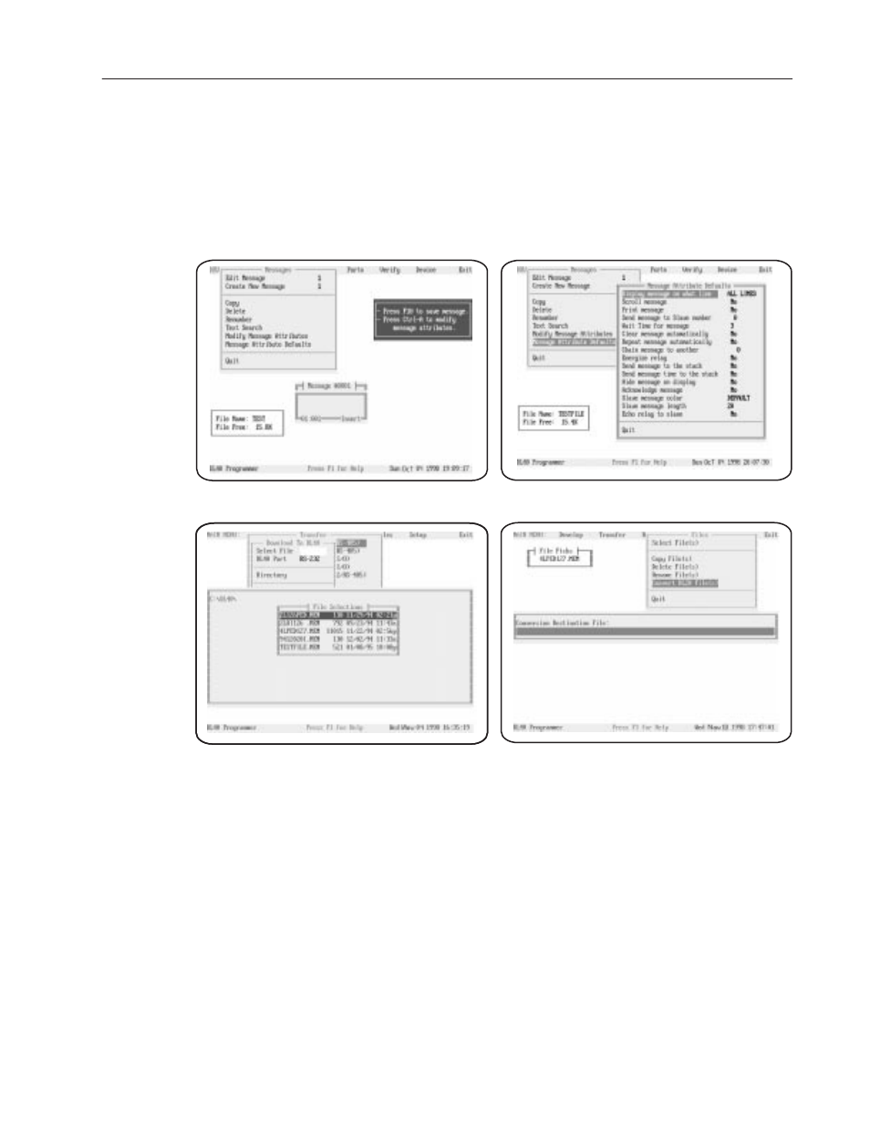 Offline programming software | Rockwell Automation 2706-LSW DL40 PLUS OFFLINE PROG.SFTWR.USER MANUAL User Manual | Page 12 / 149