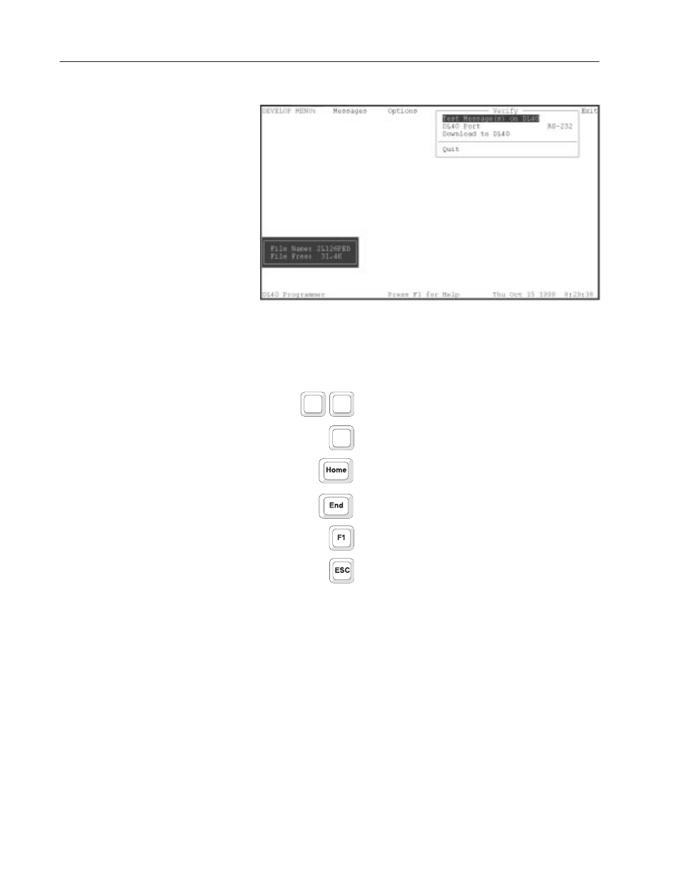 Rockwell Automation 2706-LSW DL40 PLUS OFFLINE PROG.SFTWR.USER MANUAL User Manual | Page 82 / 149