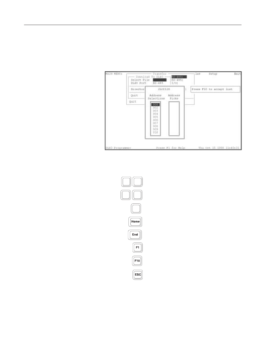 Rockwell Automation 2706-LSW DL40 PLUS OFFLINE PROG.SFTWR.USER MANUAL User Manual | Page 91 / 149