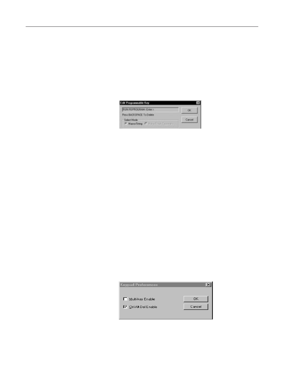 Editing keypad preferences | Rockwell Automation 6180 Keypad Configuration Utility Floppy Disk Drivers (for 6180 Industrial Computer User Manual | Page 18 / 24