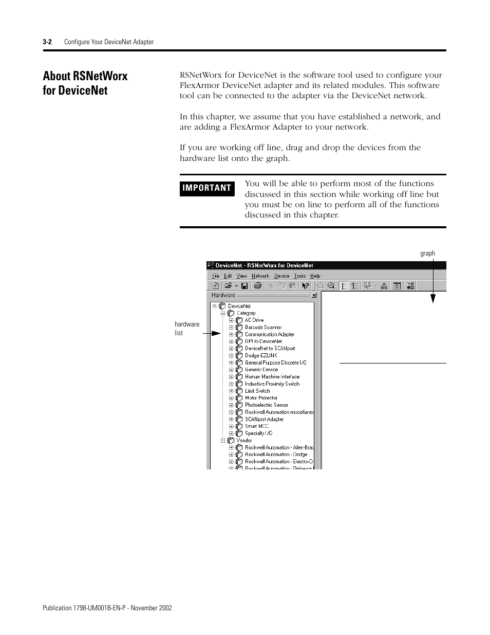 About rsnetworx for devicenet | Rockwell Automation 1798-IB4 FlexArmor User Manual User Manual | Page 30 / 72