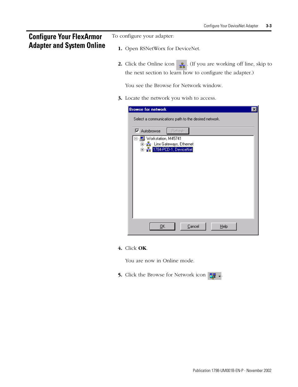 Configure your flexarmor adapter and system online | Rockwell Automation 1798-IB4 FlexArmor User Manual User Manual | Page 31 / 72