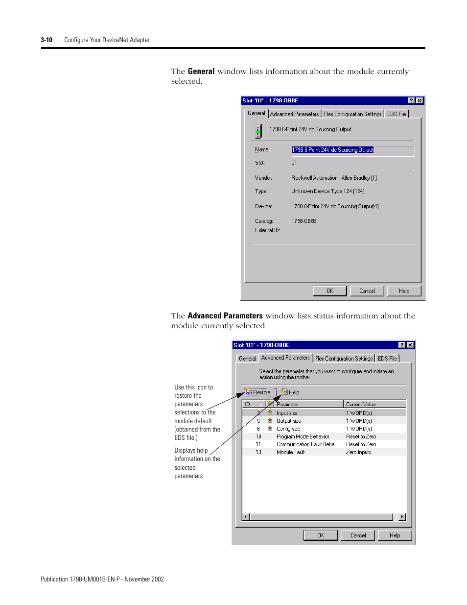 Rockwell Automation 1798-IB4 FlexArmor User Manual User Manual | Page 38 / 72