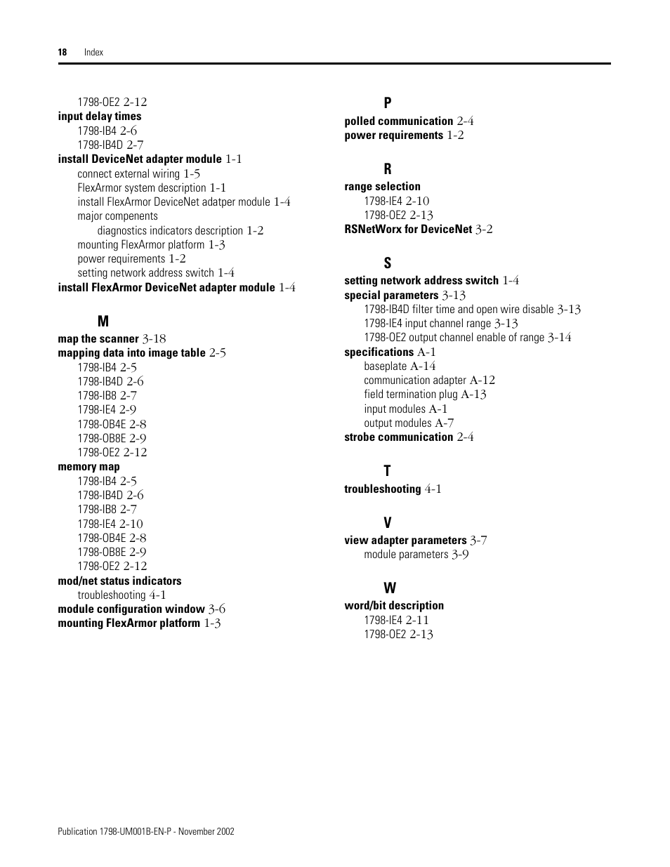 Rockwell Automation 1798-IB4 FlexArmor User Manual User Manual | Page 68 / 72