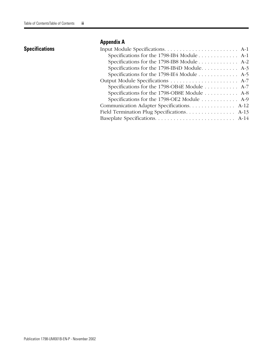 Rockwell Automation 1798-IB4 FlexArmor User Manual User Manual | Page 8 / 72